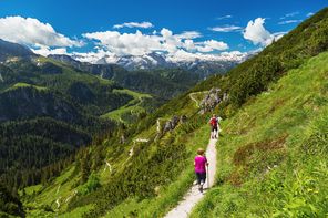 Wandern in den Bergen